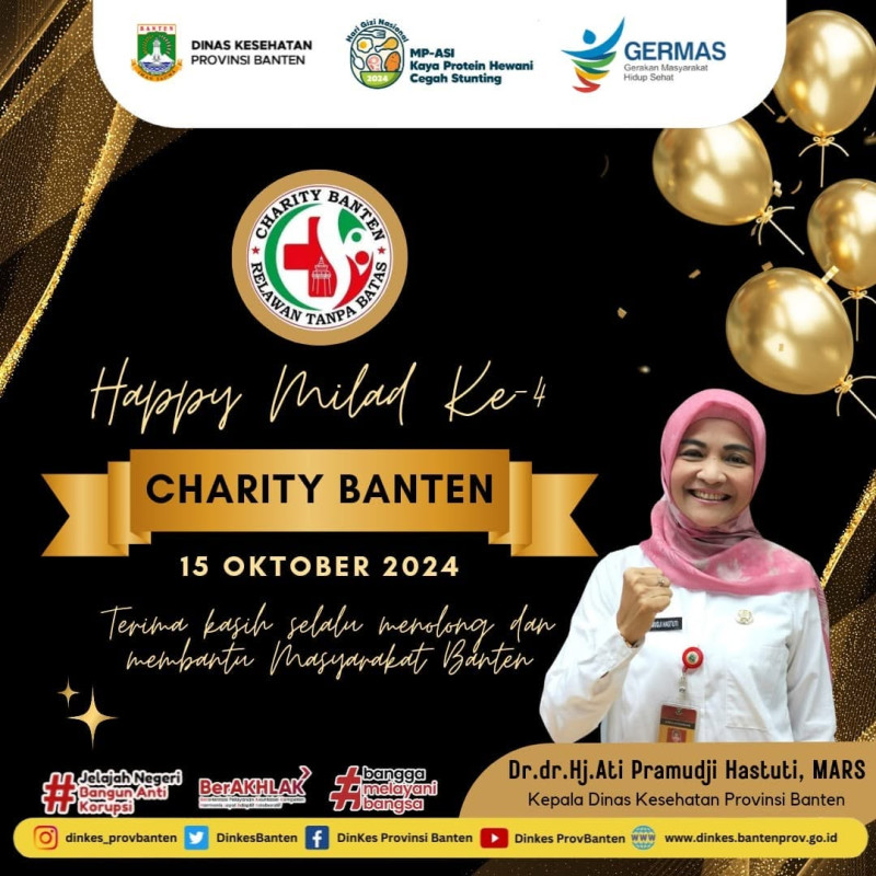 Happy Milad Ke 4 Charity Banten
