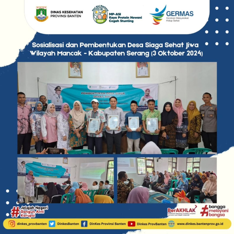 Sosialisasi Dan Pembentukan Desa Siaga Sehat Jiwa