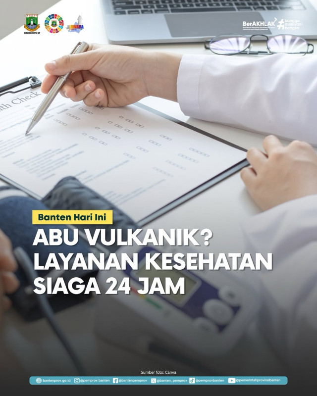 Abu Vulkanik ? Layanan Kesehatan Siaga 24 Jam