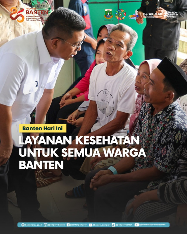 Layanan Kesehatan Untuk Semua Warga Banten