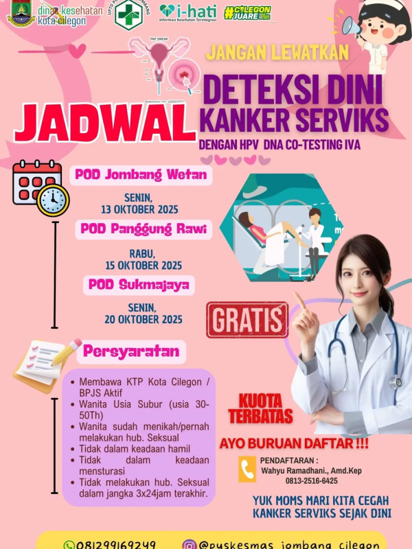 Deteksi Dini Kanker Serviks dengan HPV DNA Co-Testing IVA