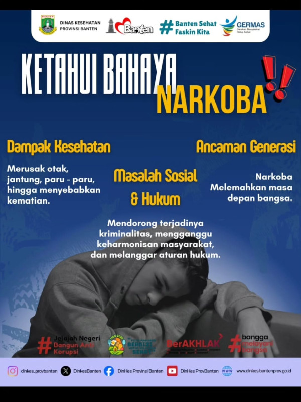 Ketahui Bahaya Narkoba
