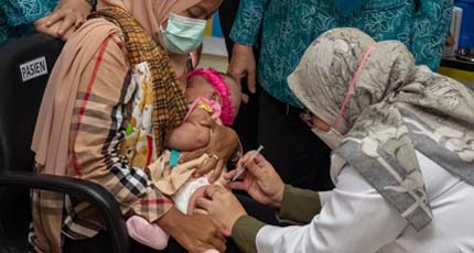 Pemerintah Berikan Imunisasi PCV bagi Seluruh Anak Indonesia Untuk Melindungi dari Bahaya Radang Paru (Pneumonia)