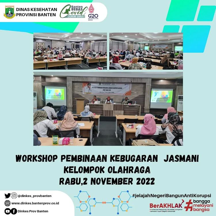 Workshop Pembinaan Kebugaran Jasmani kelompok Olahraga