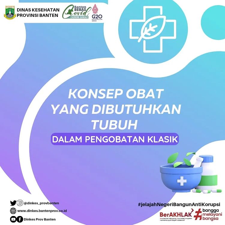 Konsep Obat Yang Dibutuhkan Tubuh