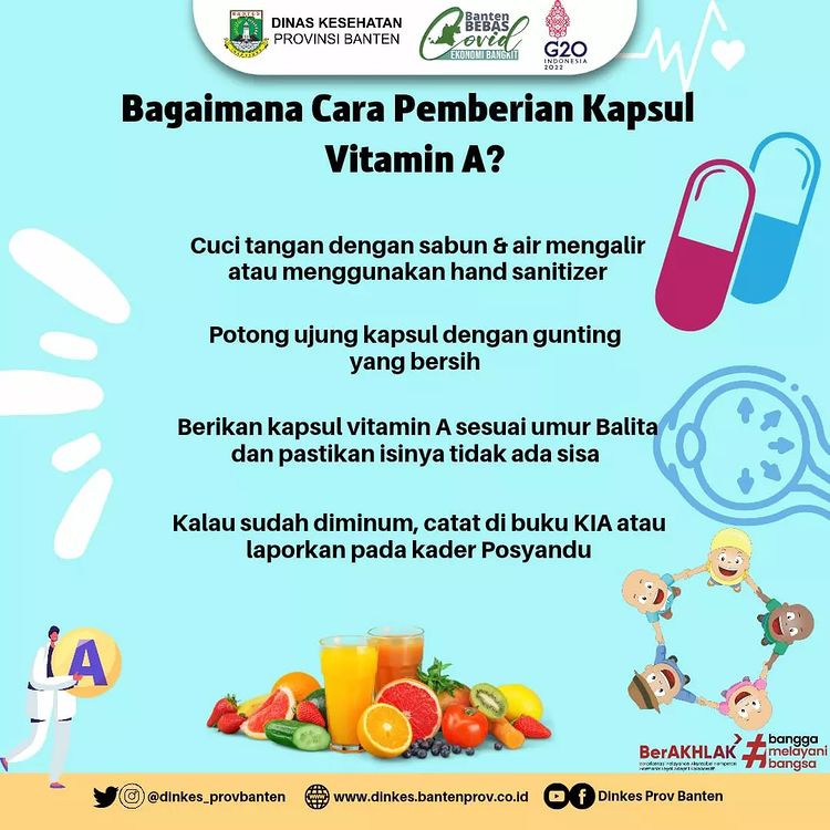 Bagaimana Cara Pemberian Capsul Vitamin A?